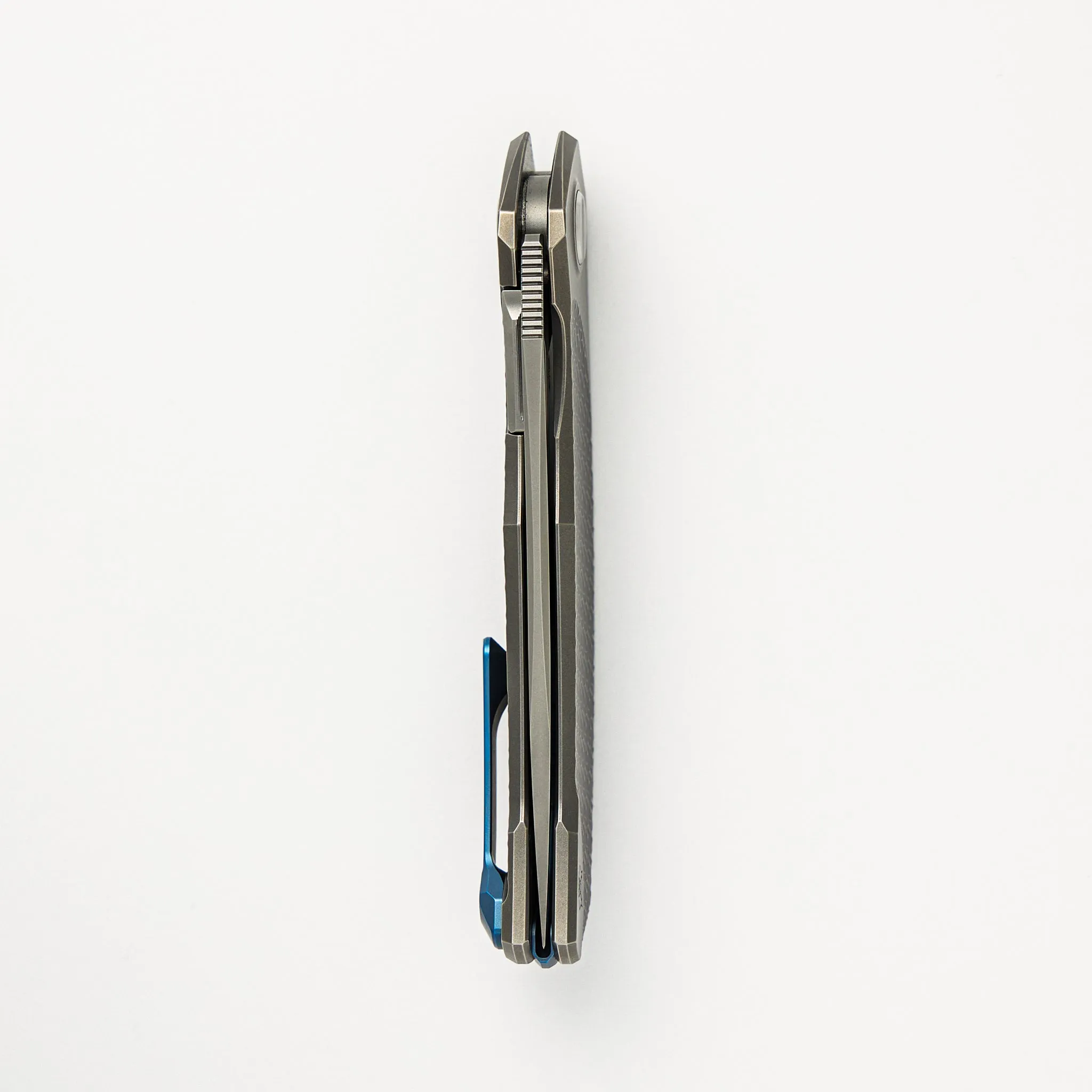 Mini Quantum Custom Division – Titanium Handle – M398 Blade – SRRBS