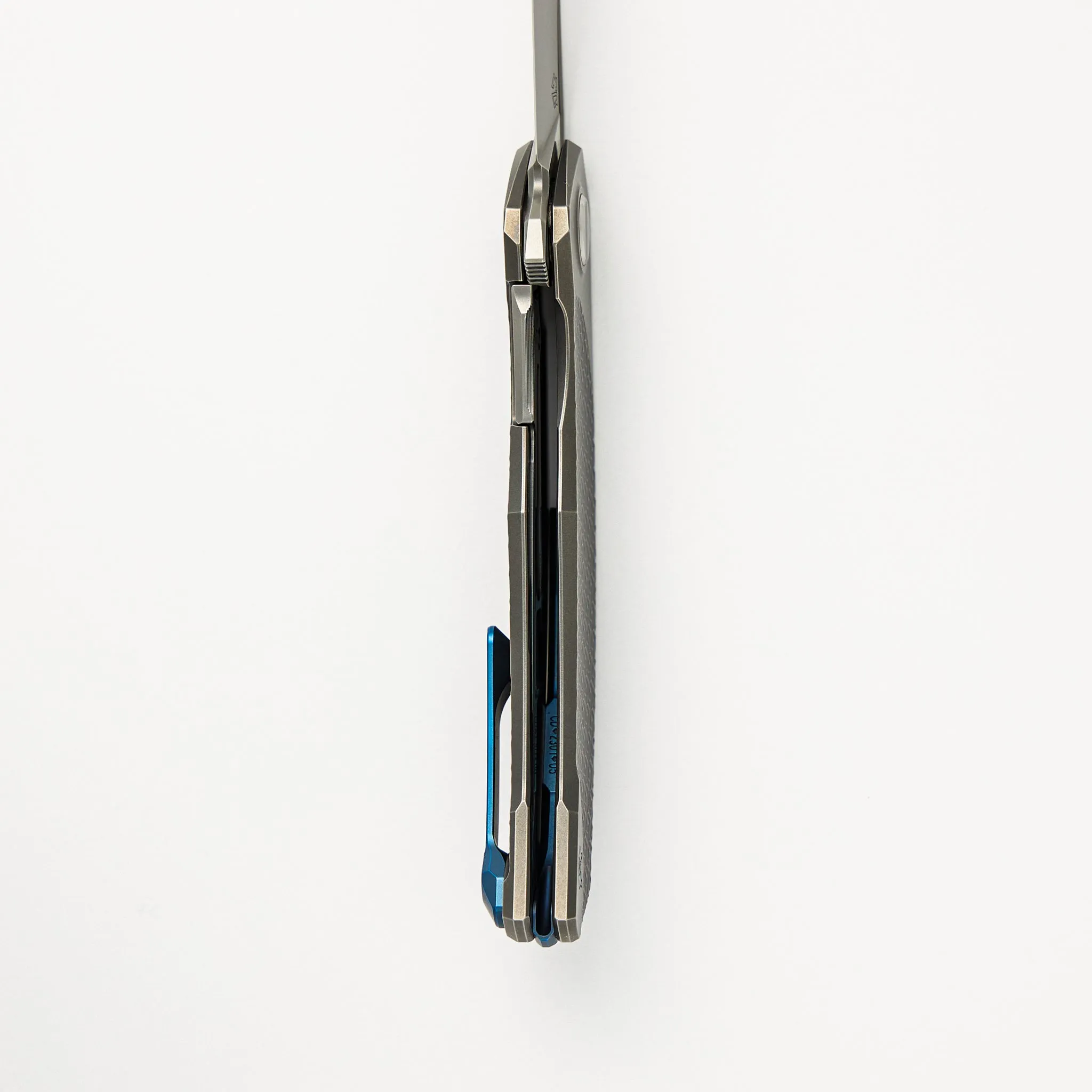 Mini Quantum Custom Division – Titanium Handle – M398 Blade – SRRBS