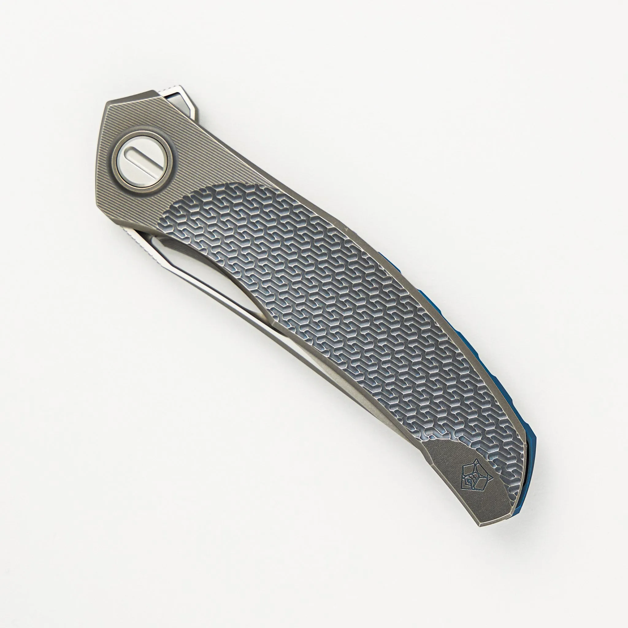 Mini Quantum Custom Division – Titanium Handle – M398 Blade – SRRBS
