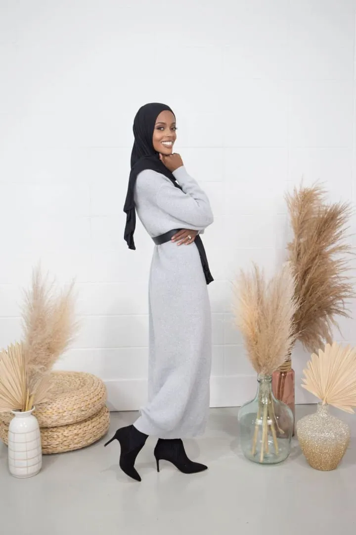 Moona Khan- Sweater Dress