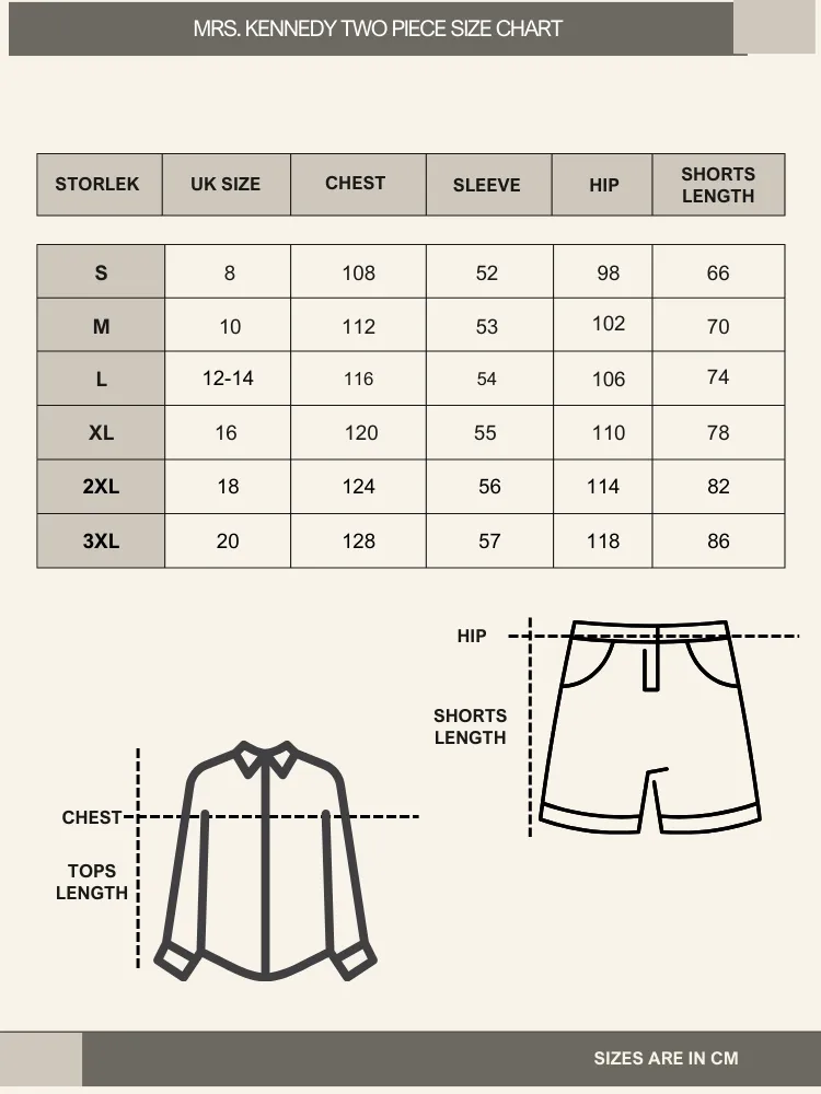Mrs. Kennedy - Casual Cotton Loungewear Set
