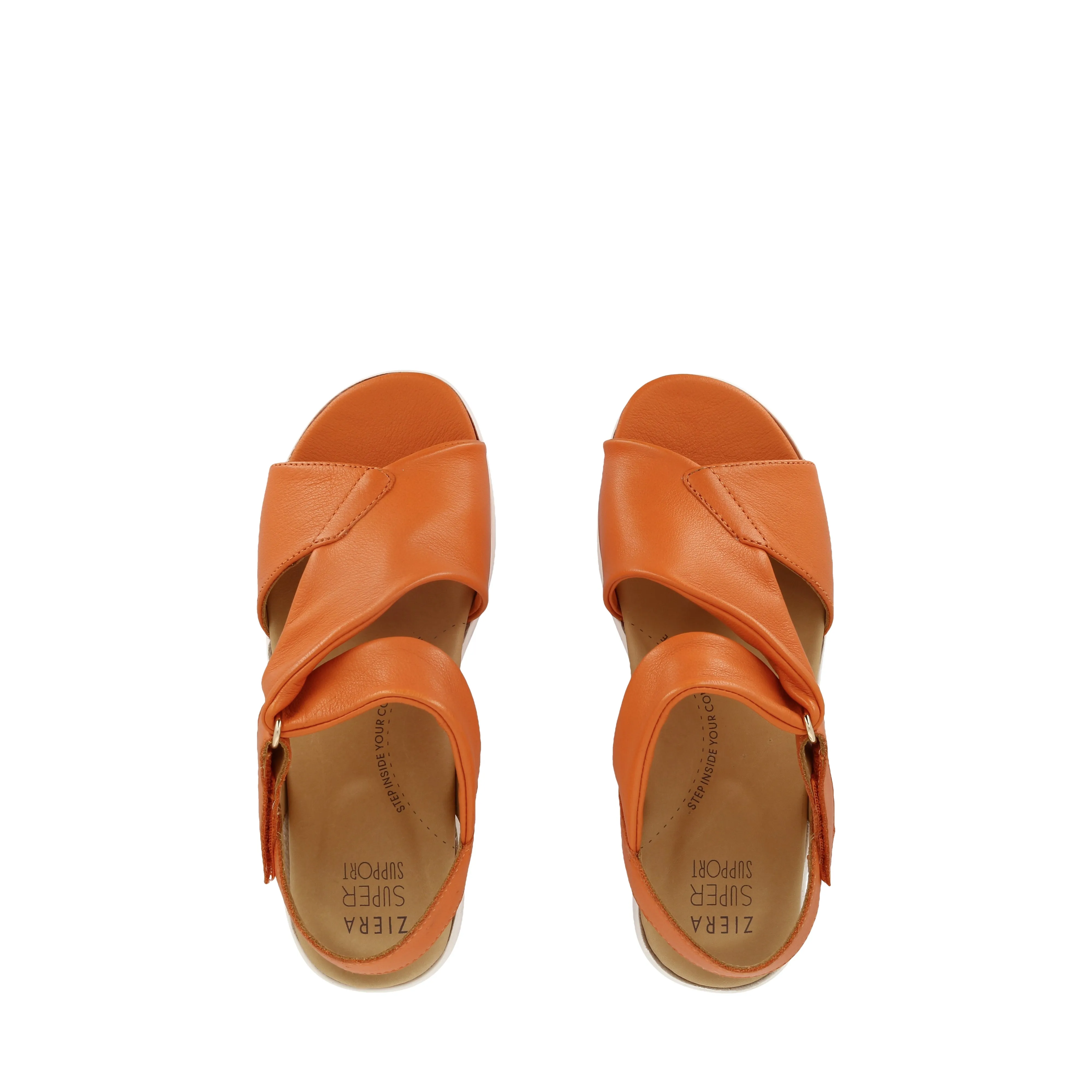 NAZLY 2 XW - ORANGE LEATHER