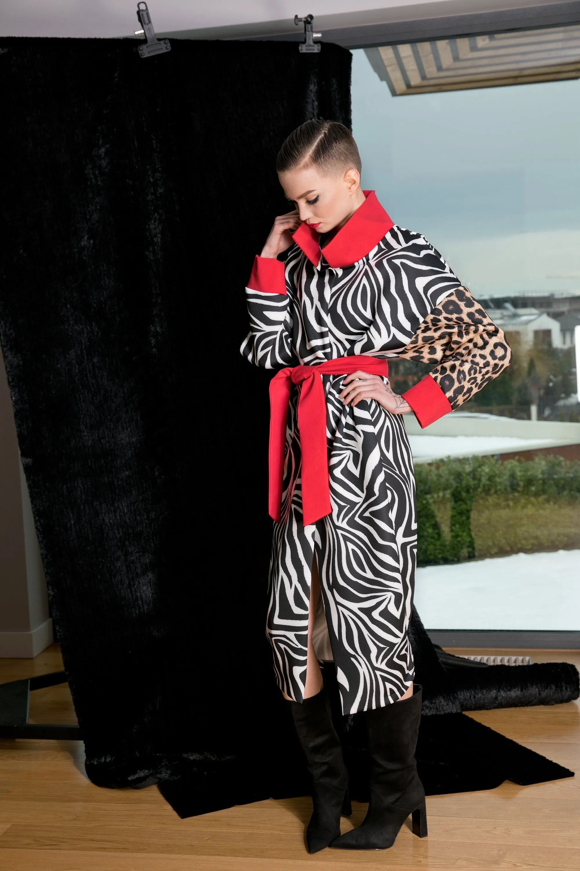 Neoprene Jacket, Printed Jacket, Fall Jacket, Plus Size Clothing, Futuristic Jacket, Autumn Jacket, Extravagant Jacket, Designer Jacket