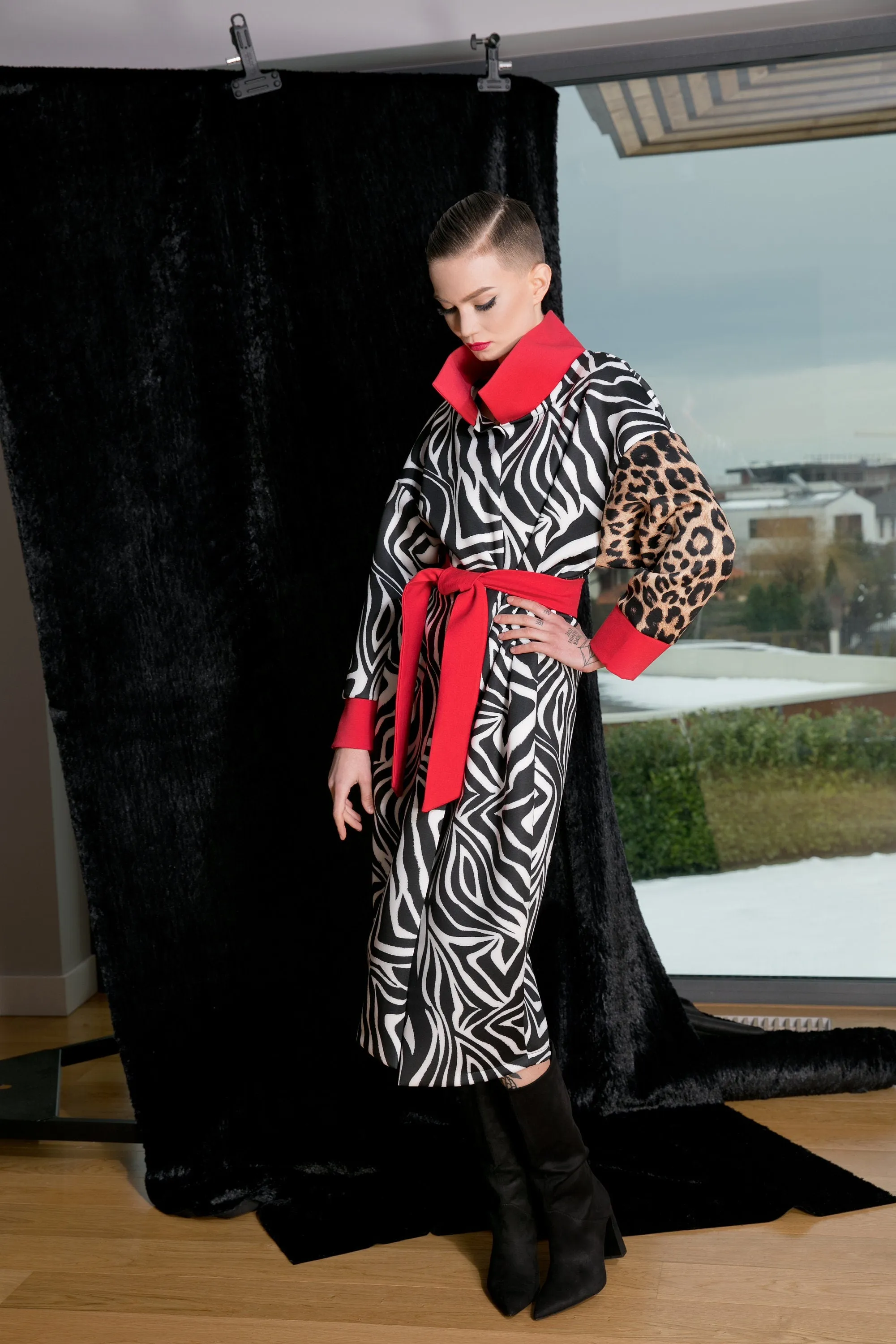Neoprene Jacket, Printed Jacket, Fall Jacket, Plus Size Clothing, Futuristic Jacket, Autumn Jacket, Extravagant Jacket, Designer Jacket