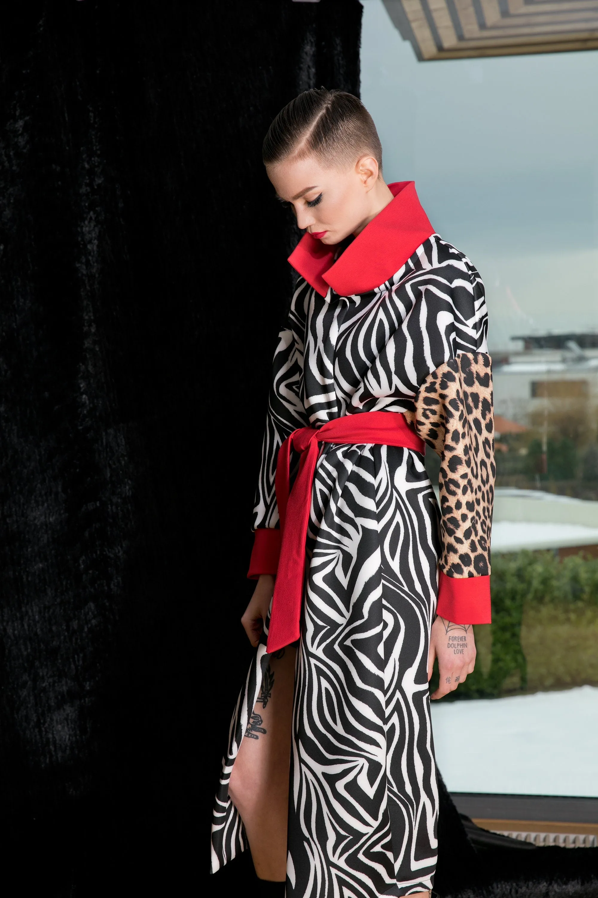 Neoprene Jacket, Printed Jacket, Fall Jacket, Plus Size Clothing, Futuristic Jacket, Autumn Jacket, Extravagant Jacket, Designer Jacket