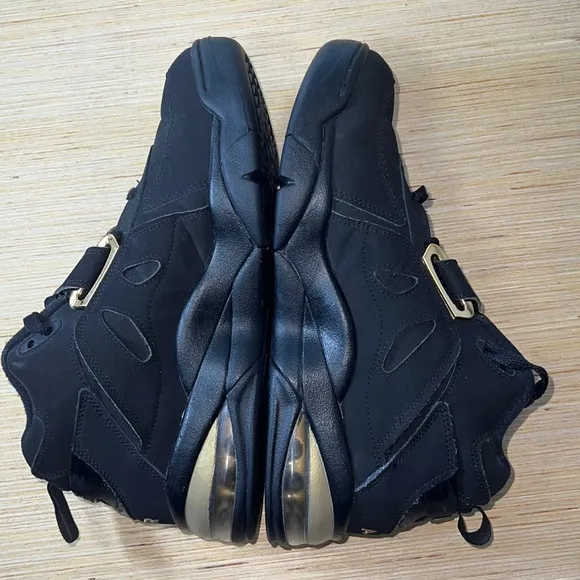 Nike Air Force Max CB Black Metallic Gold Size 9