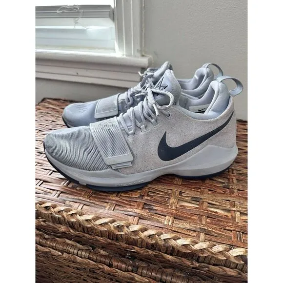 Nike Paul George PG 1 Glacier Grey‎ Basketball Size 11.5 Shoes