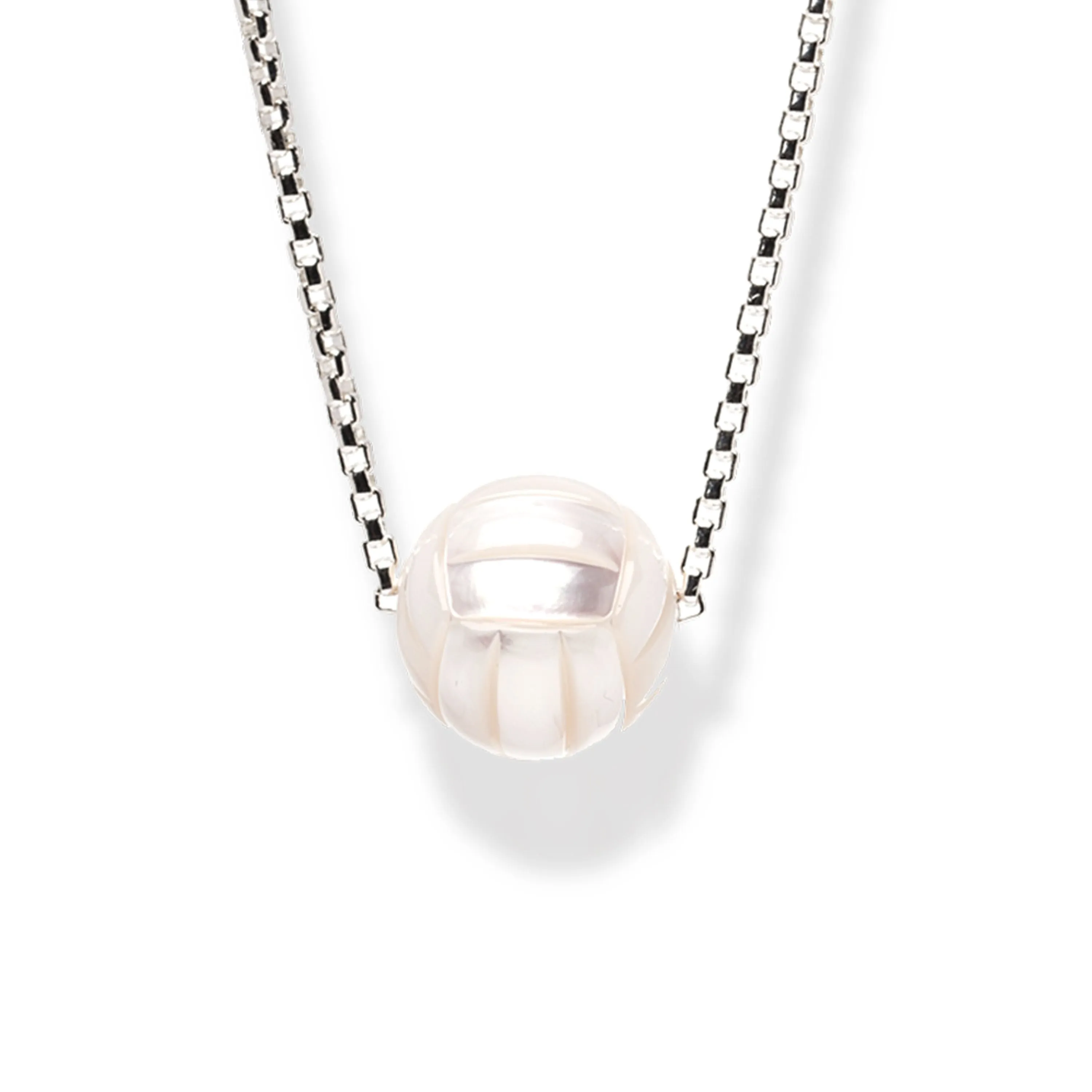 Pearl Trophy Volleyball Pendant