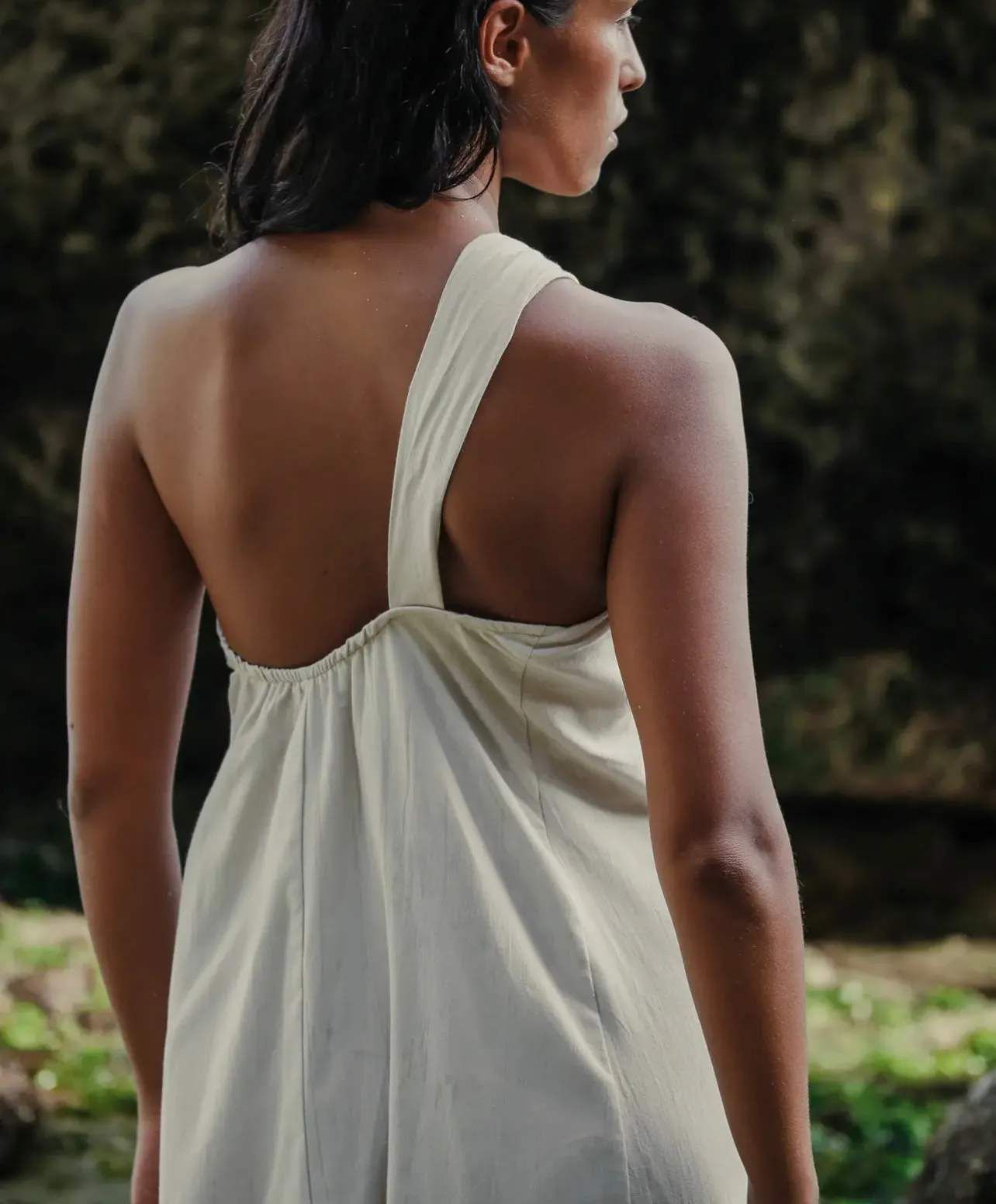 Pia Maxi Dress Natural S/M
