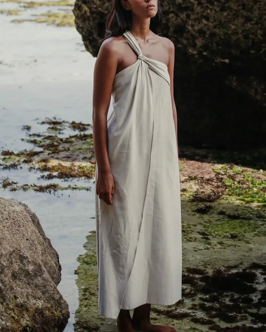 Pia Maxi Dress Natural S/M