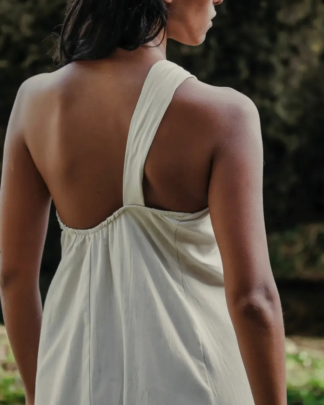 Pia Maxi Dress Natural S/M