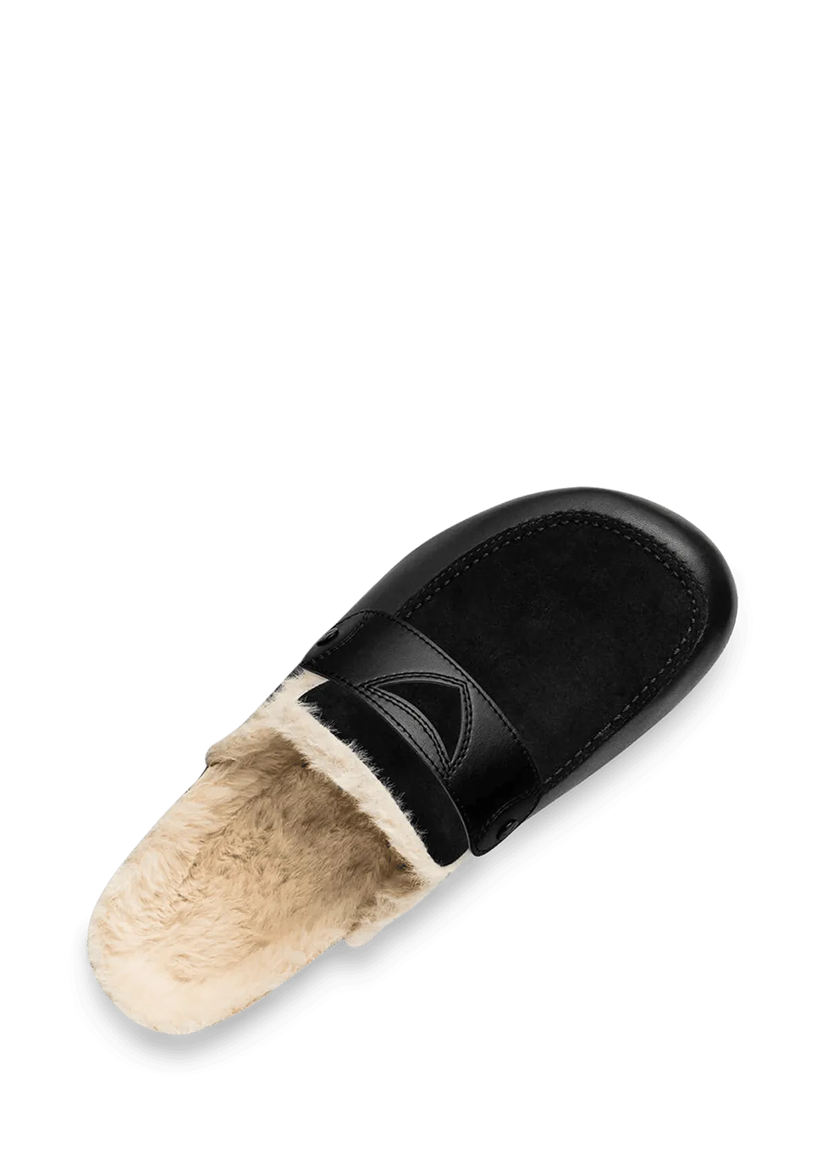 Plain Penny - Cloafer Fur Black