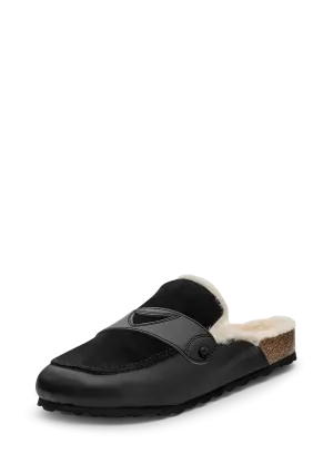 Plain Penny - Cloafer Fur Black