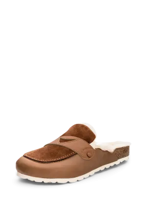 Plain Penny - Cloafer Fur Cognac