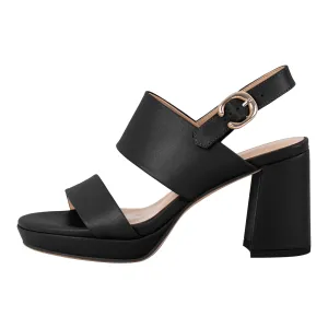 Platform Buckle Strap Chunky Heel Sandals