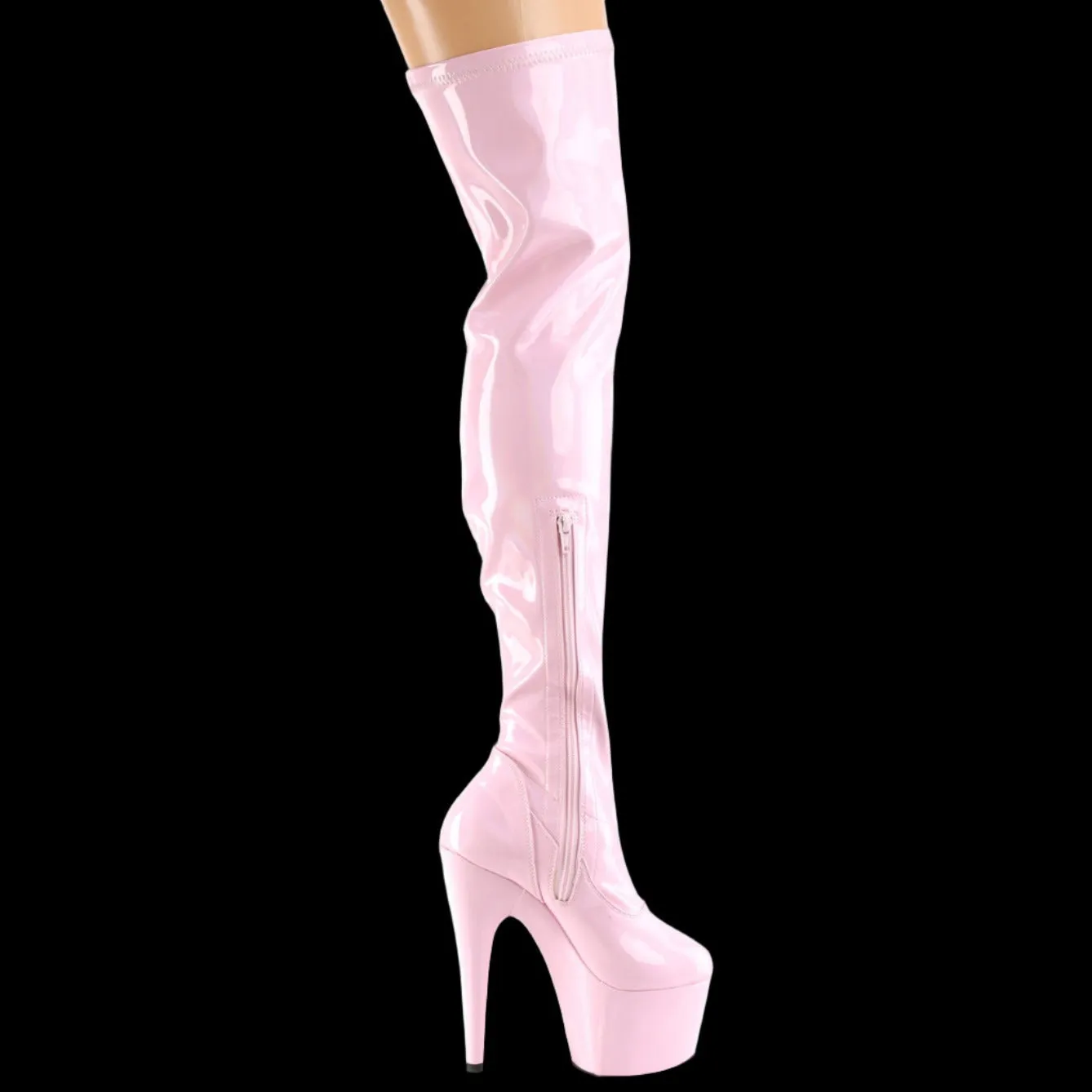 Pleaser ADORE-3000HWR Boots Pink