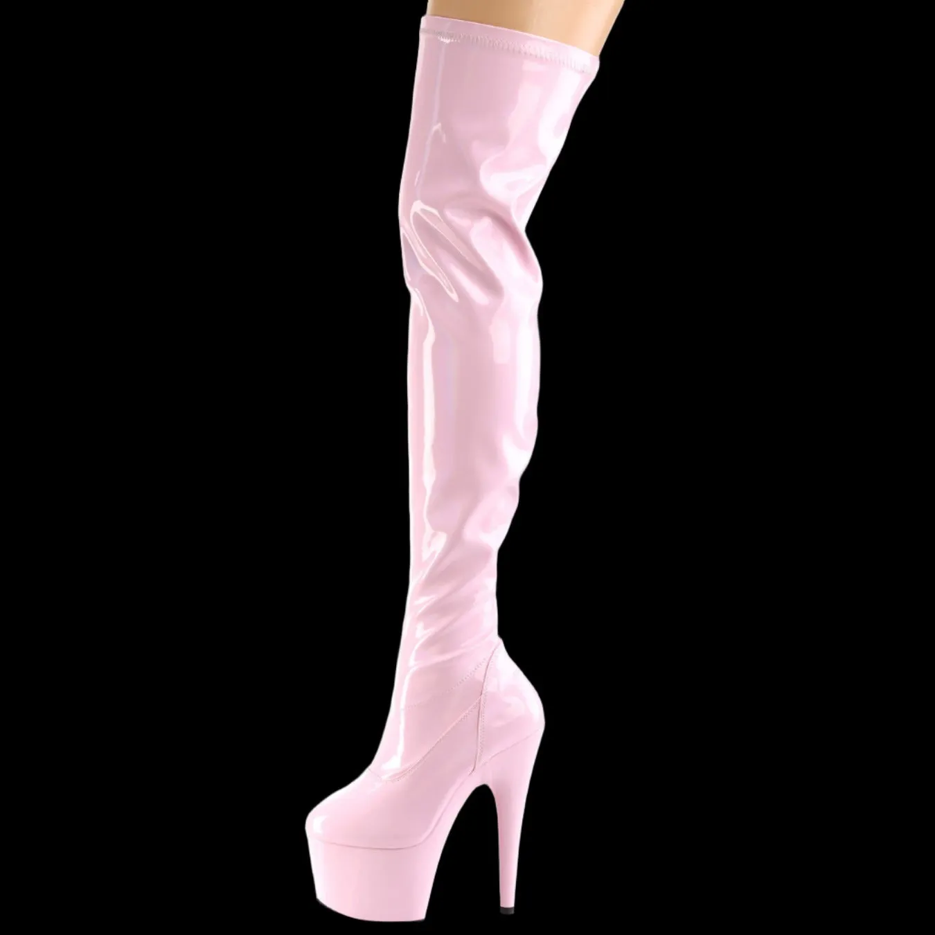Pleaser ADORE-3000HWR Boots Pink