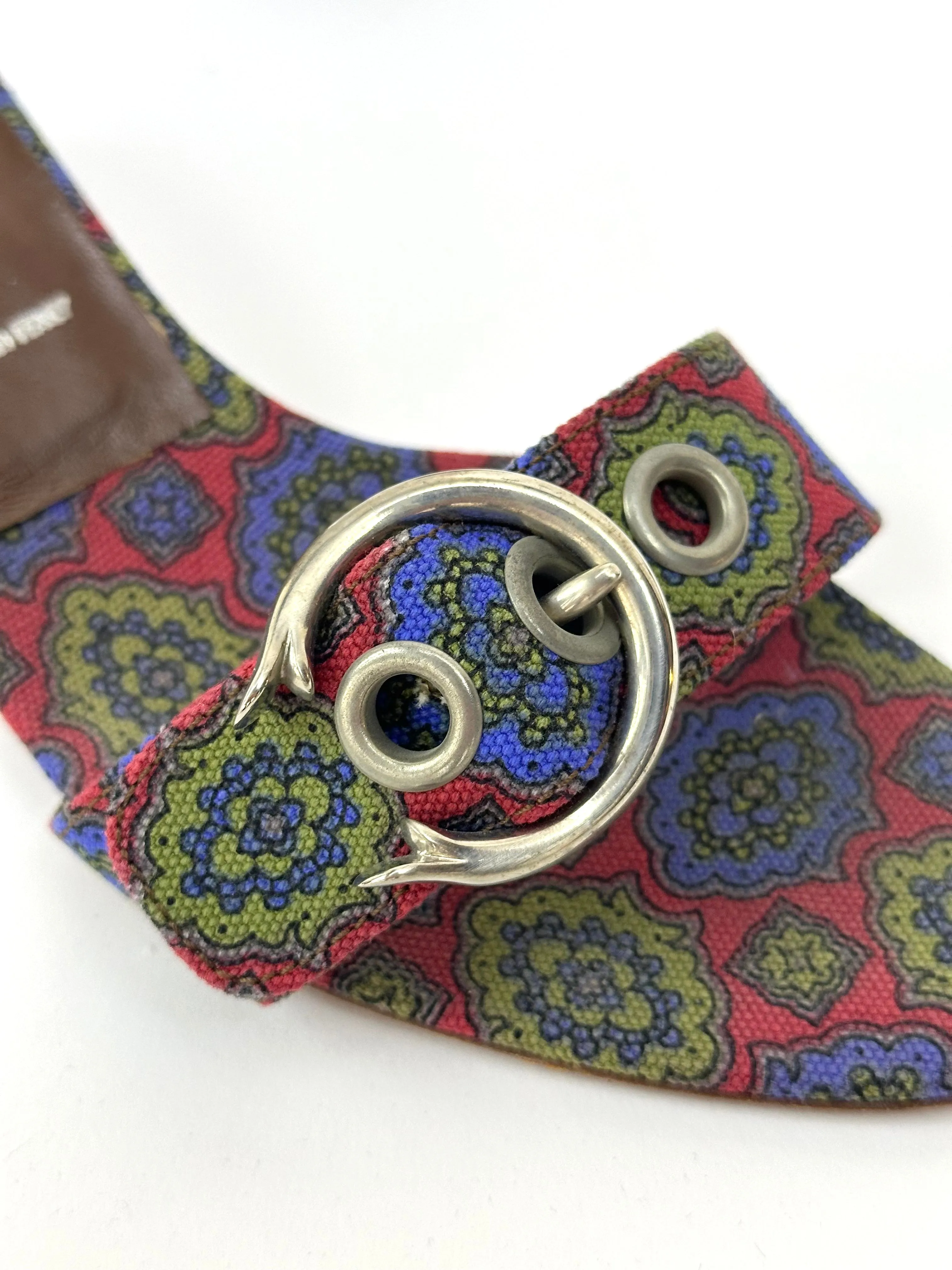 Prada Buckle Strap Slides
