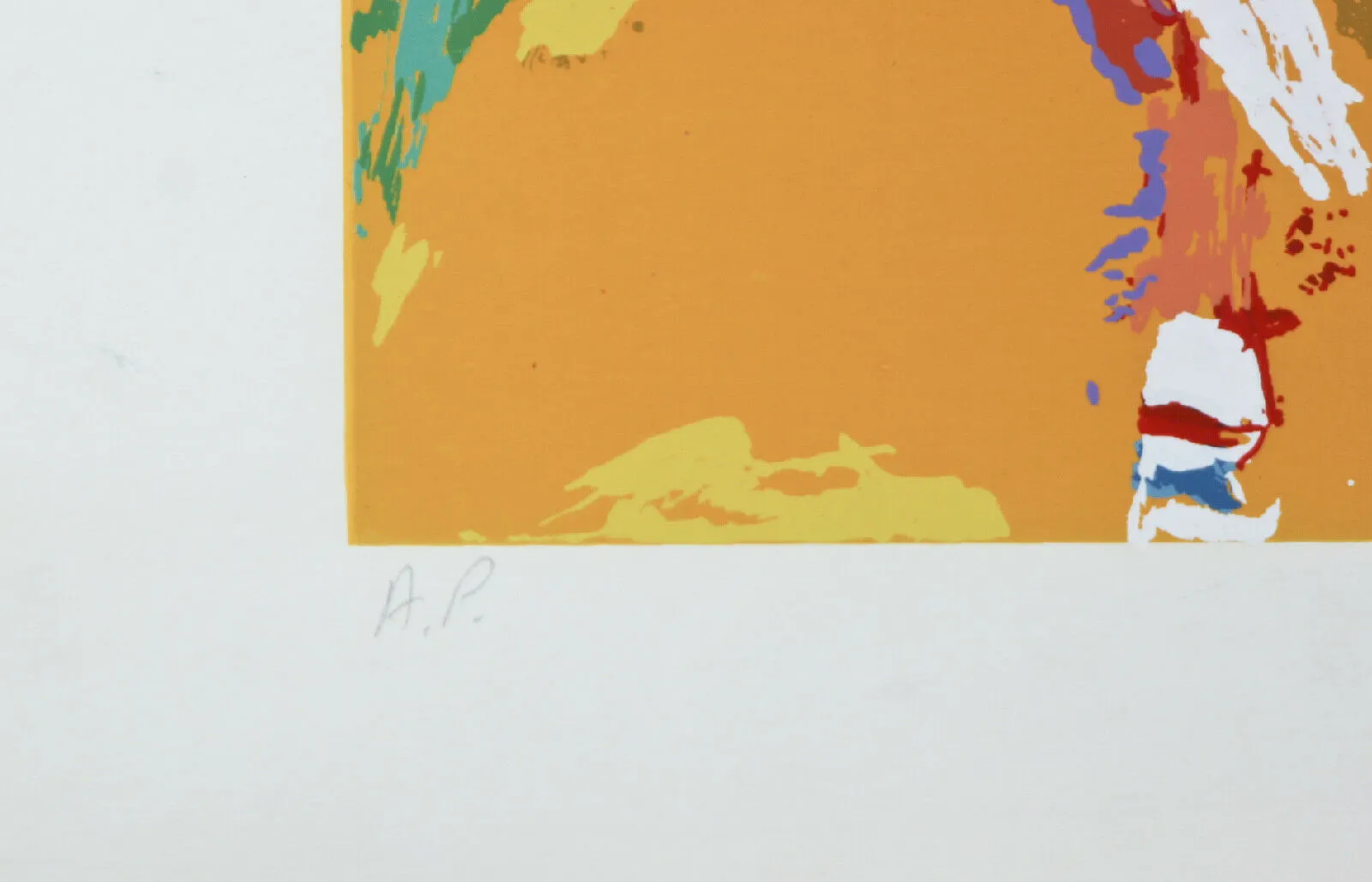 "Basketball" By Leroy Neiman Signed Artist's Proof AP Silkscreen 1972 w/ COA