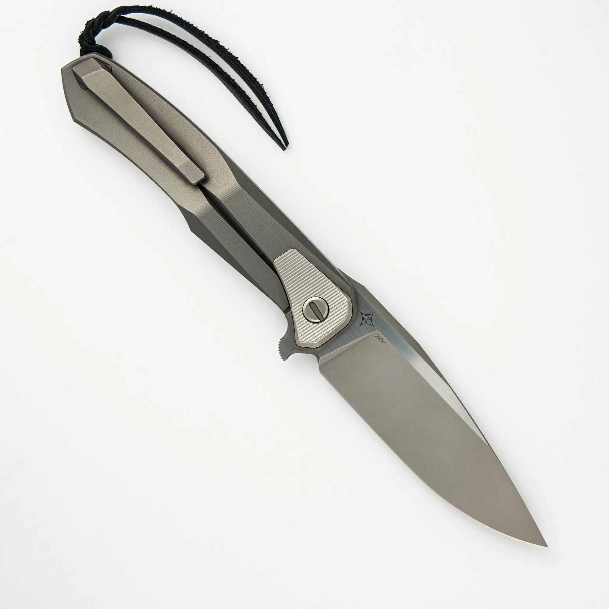 "Limited Edition" Russian Lochsa - S90V Blade - Integral Titanium Handle - Bushing System (Scott Cook Design) - Completed