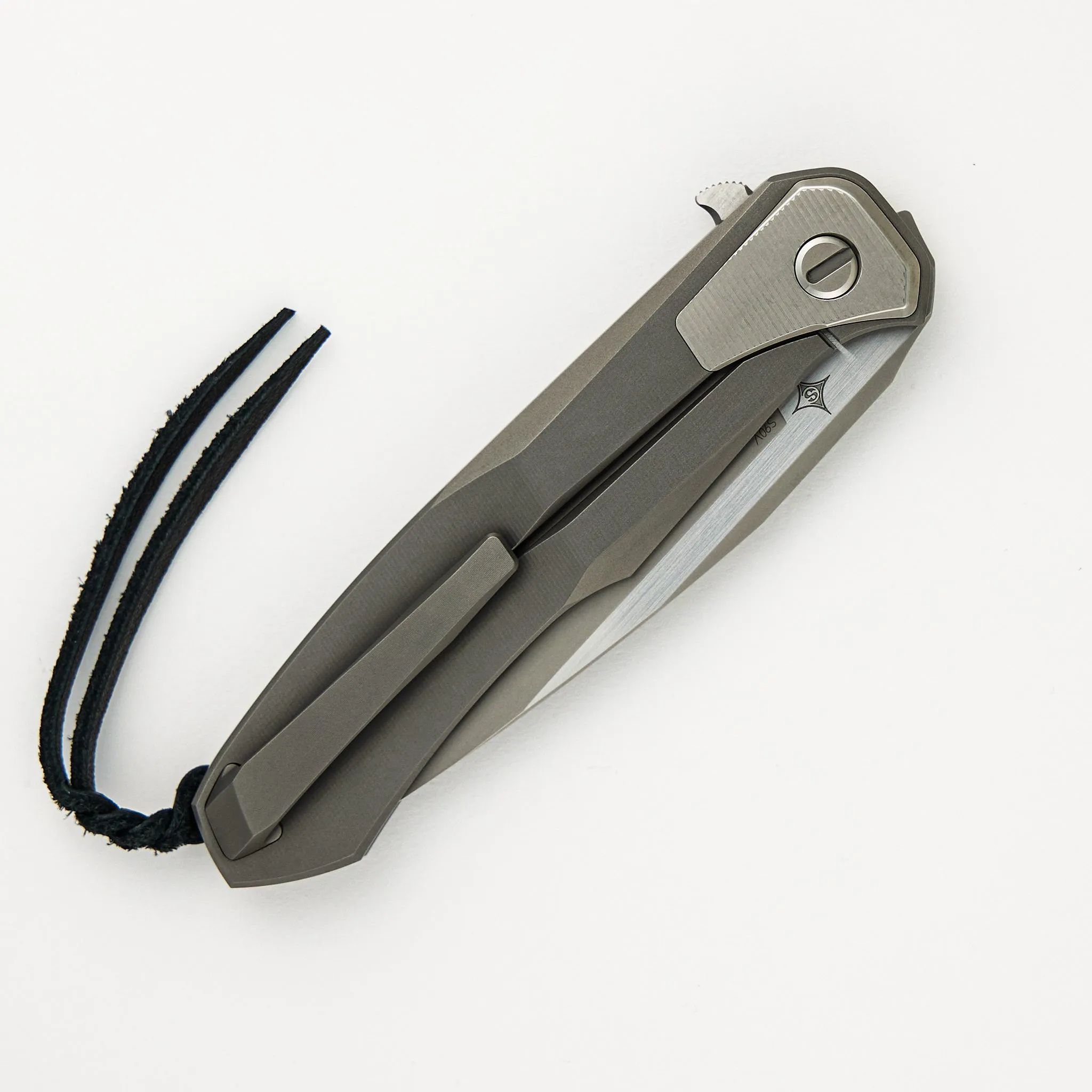 "Limited Edition" Russian Lochsa - S90V Blade - Integral Titanium Handle - Bushing System (Scott Cook Design) - Completed