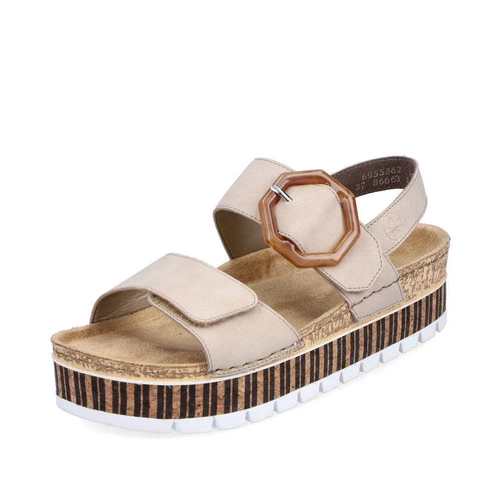Rieker Platform Sandal