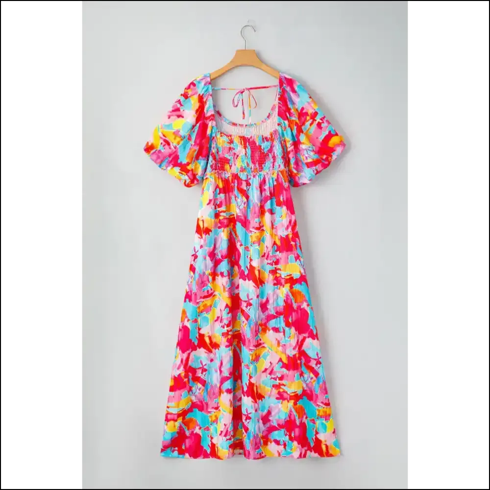 Rose Abstract Size Dress: Curves Ahead, Hotness ! 🌹 Needful Things