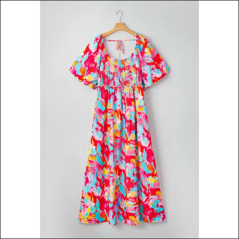 Rose Abstract Size Dress: Curves Ahead, Hotness ! 🌹 Needful Things