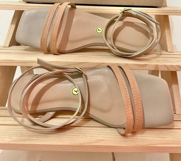 Serina Sandals (1 inch heels)
