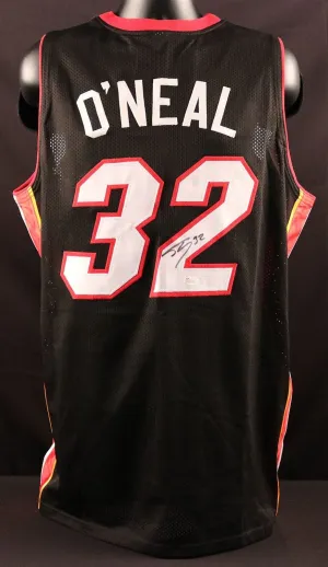 Shaquille O'Neal Signed Autographed Miami Heat Basketball Jersey (JSA COA)