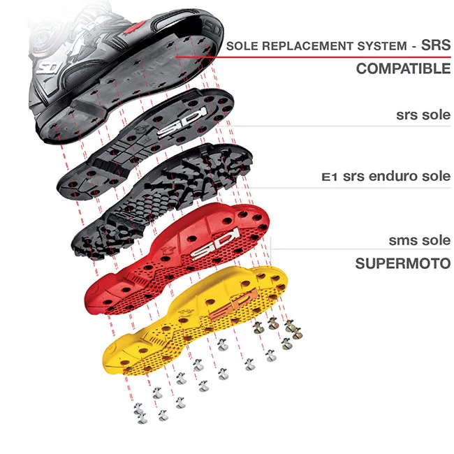 SIDI Crossfire II SRS Soles & Screws
