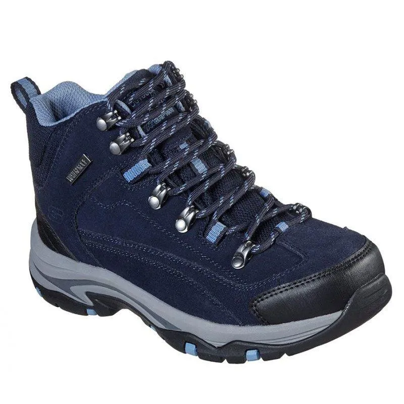 Skechers 167004 Trego Alpine Trail Wanderstiefel für Damen, weite Passform, Marineblau