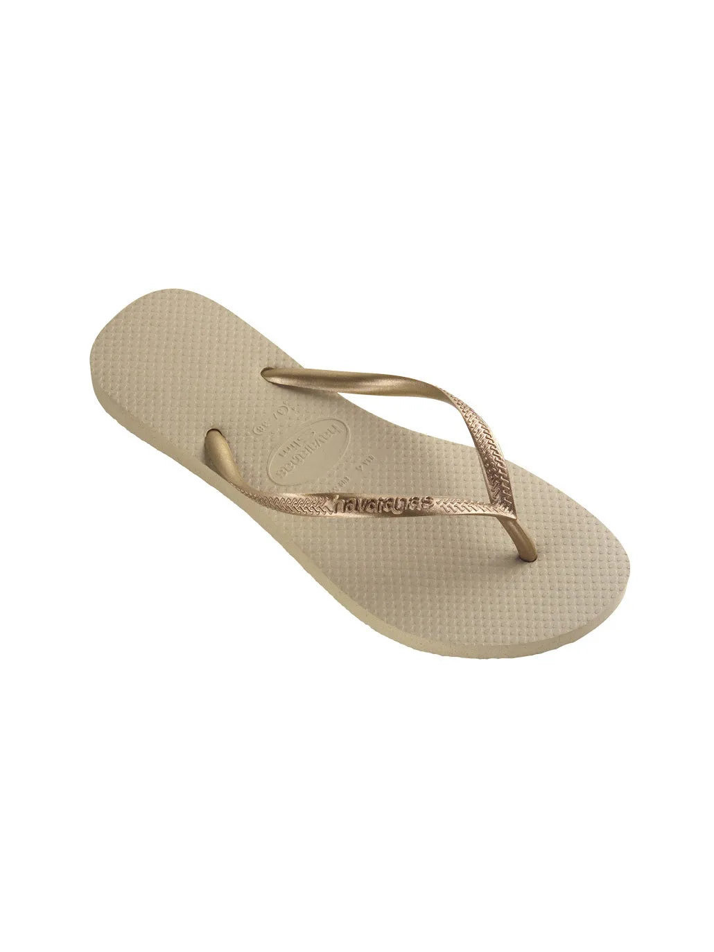 Slim Sandals Sand Grey/Gold
