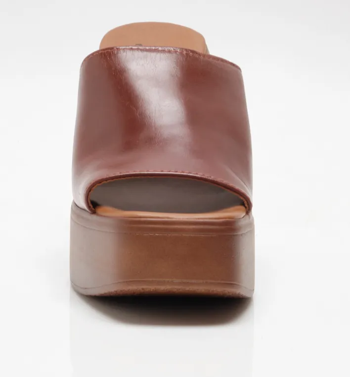 Slip On Sculpted Platform Heel