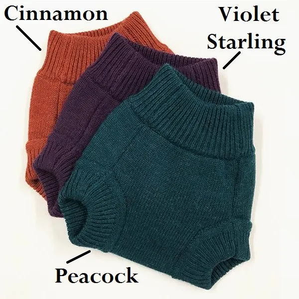 Sloomb / sustainablebabyish Knit Wool Diaper Cover