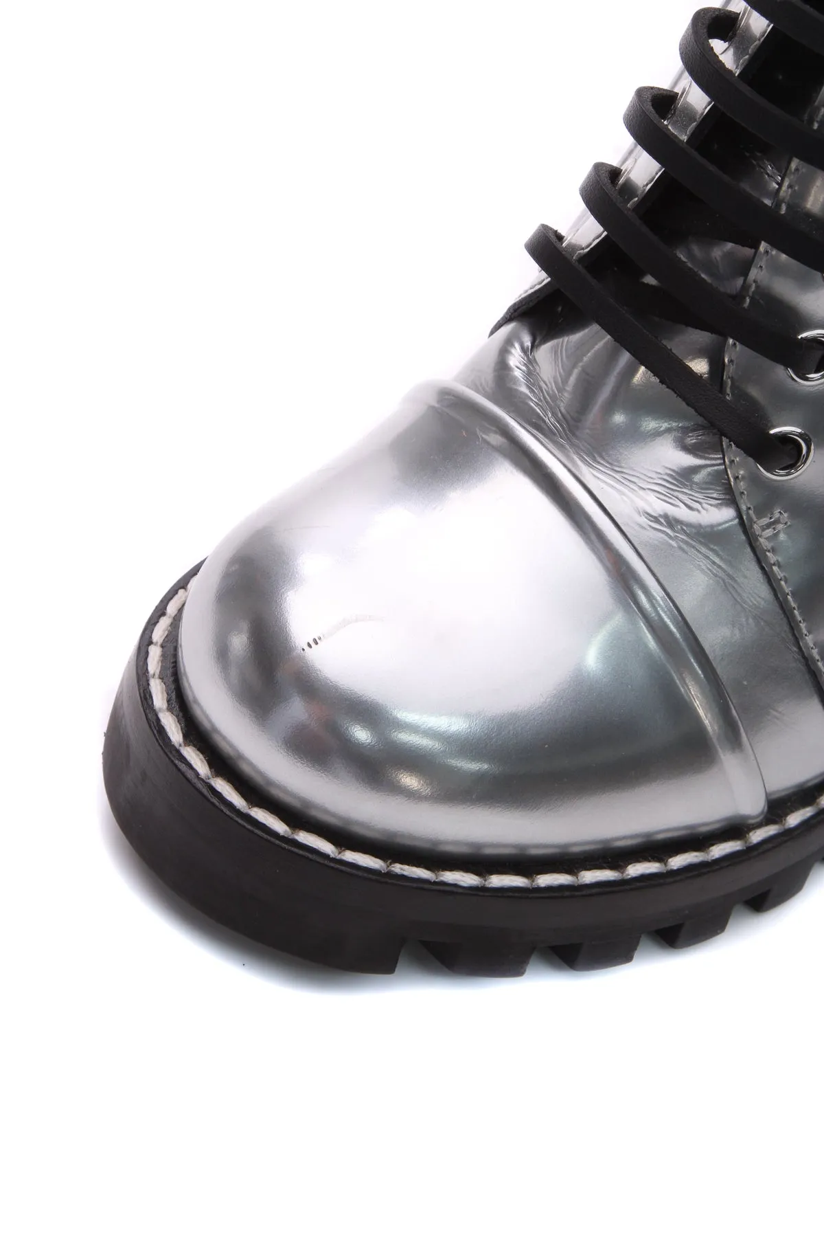 Spaceship Star Trail Ankle Boots - Size 39.5