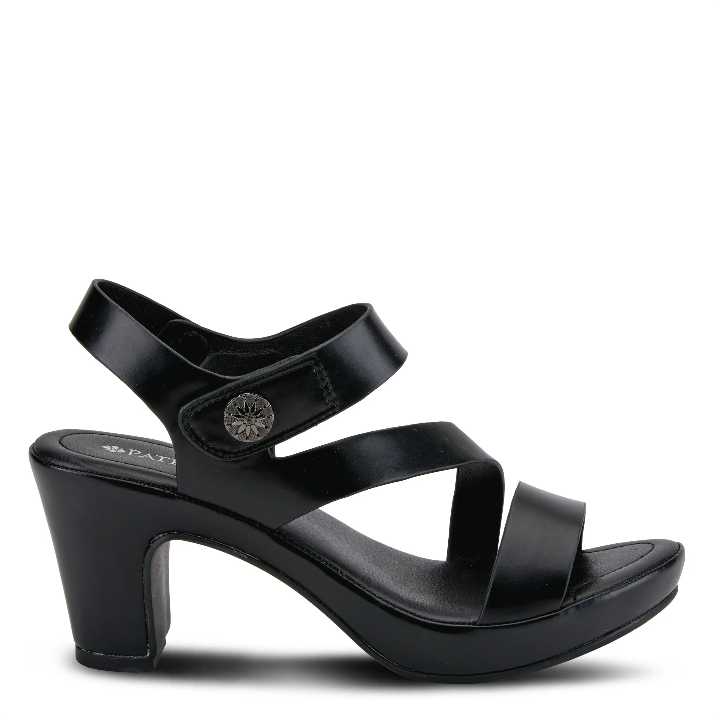 Spring Step Shoes Patrizia Asymadade Sandal Women's Vegan Comfort Heel
