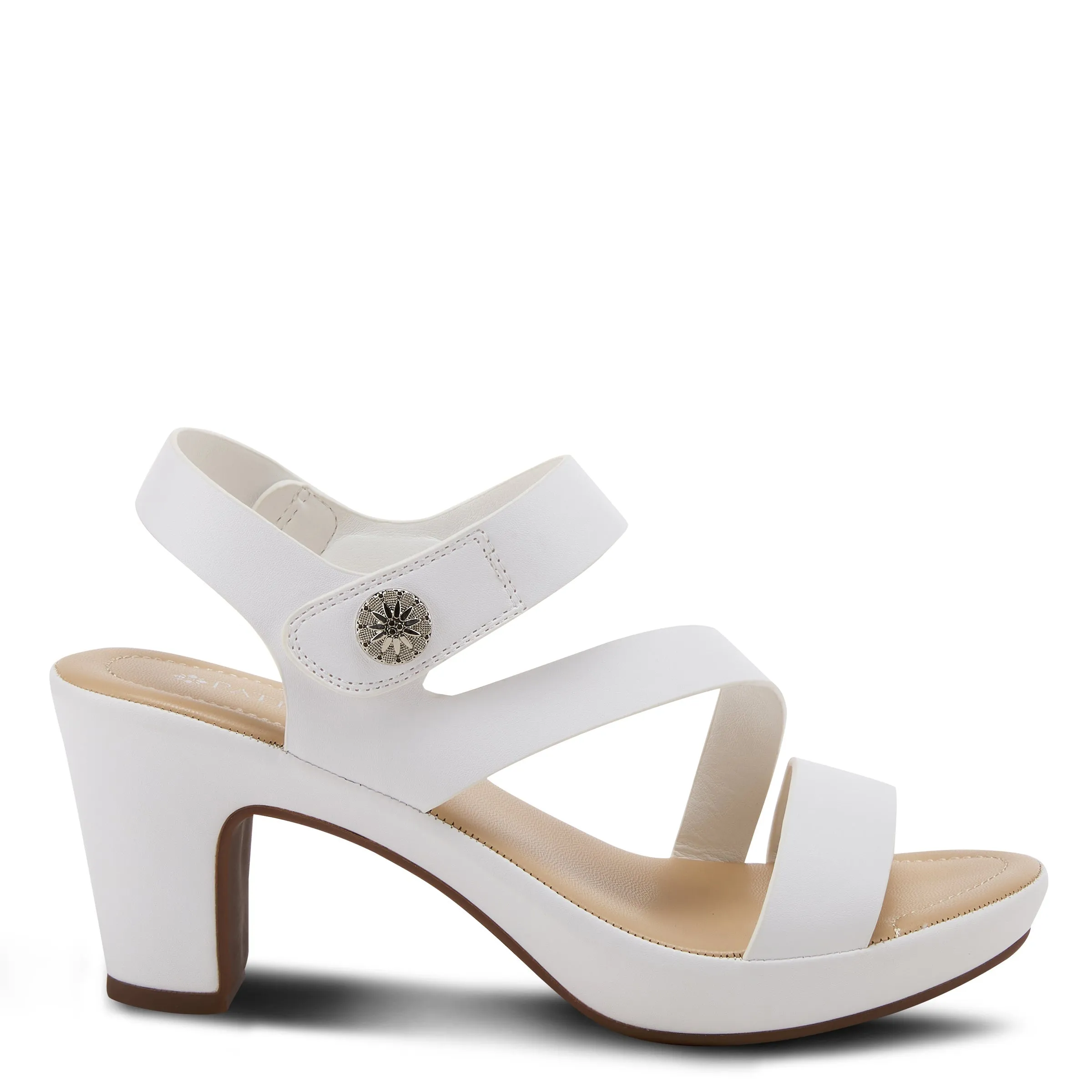 Spring Step Shoes Patrizia Asymadade Sandal Women's Vegan Comfort Heel