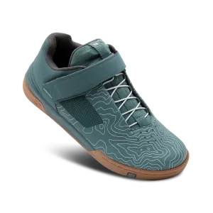 Stamp Speed Lace Flat Shoes - Topo