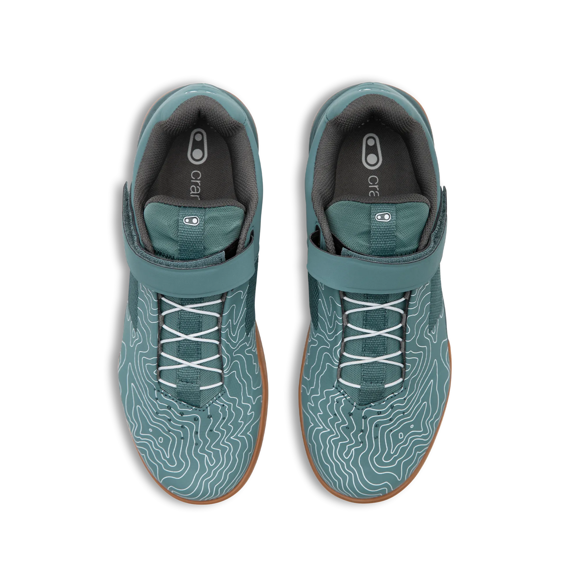 Stamp Speed Lace Flat Shoes - Topo