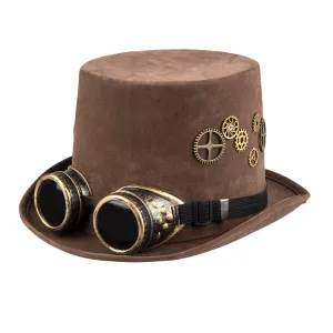 Steampunk top hat Sightpunk
