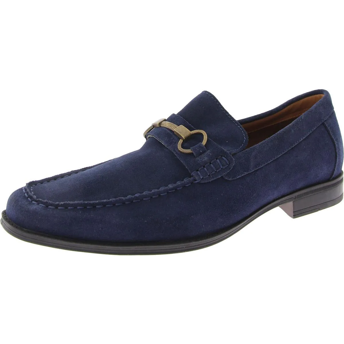 Steve Madden Mens Suede Flat Loafers