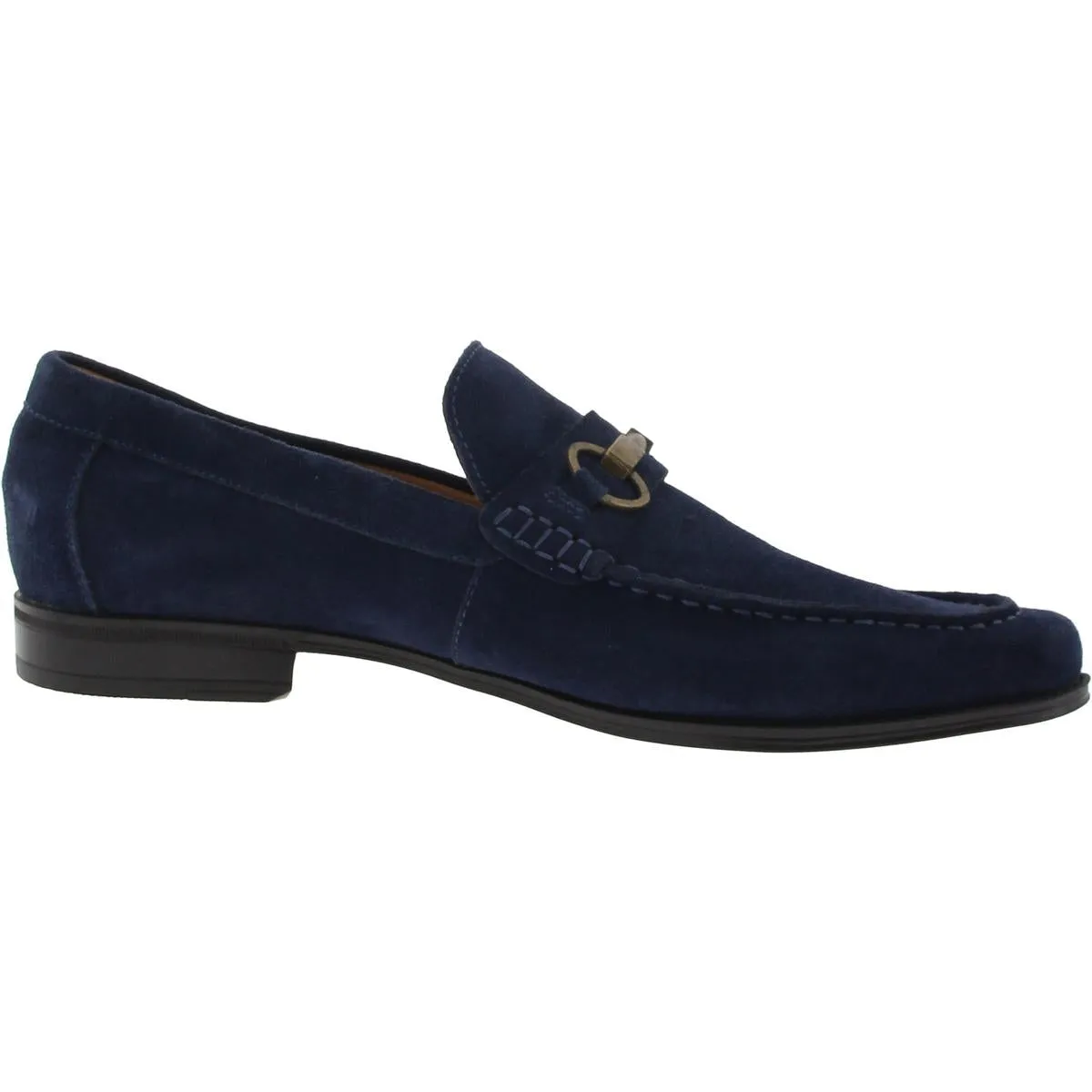 Steve Madden Mens Suede Flat Loafers