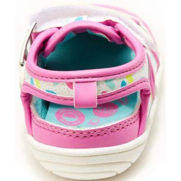 Stride Rite Wave Pink Infant/Toddler Sandals (Water Friendly/Machine Washable)