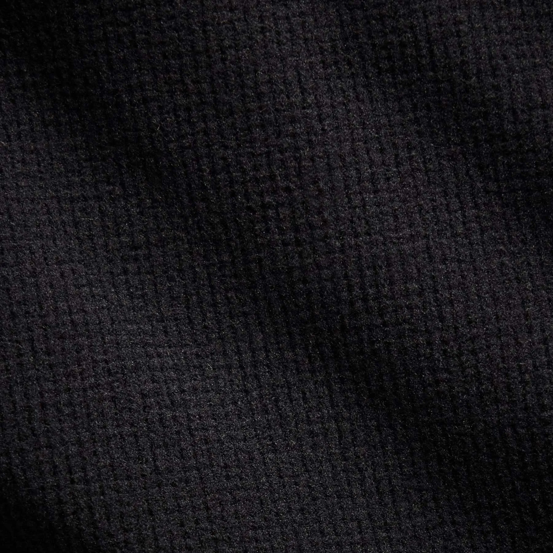 Tech Waffle Performance Hoodie - Black/Orange