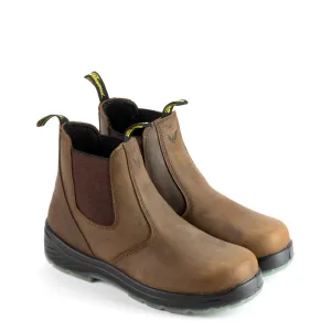 Thorogood 804-3166 Men's Thoro-Flex Series 6" Quick Release Pull-On Composite Safety Toe Work Boot