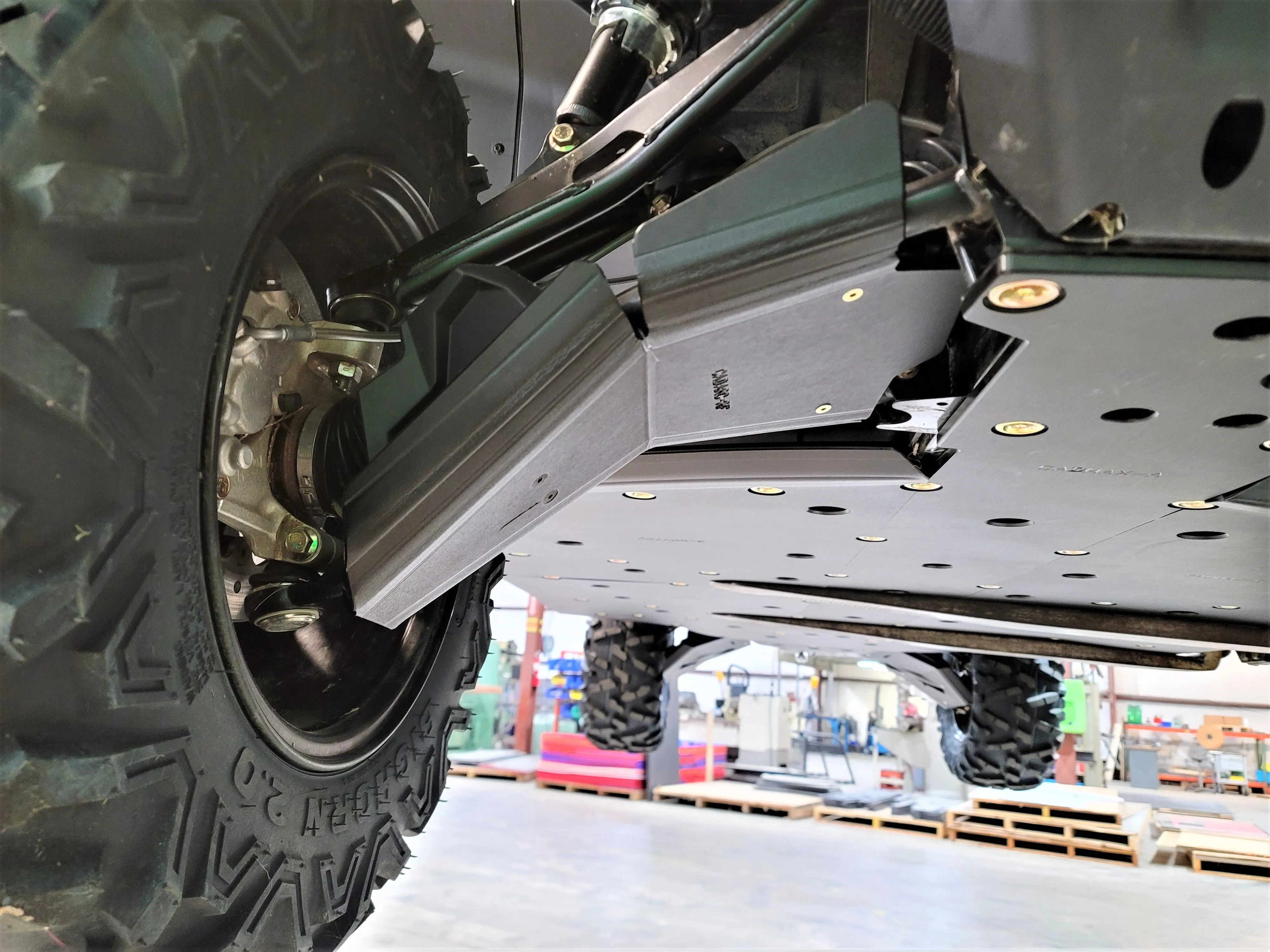 Trail Armor Can Am Defender, Can Am Defender Max Can Am Defender Pro iMpact A-Arm Guards for FACTORY ARCHED A-ARMS