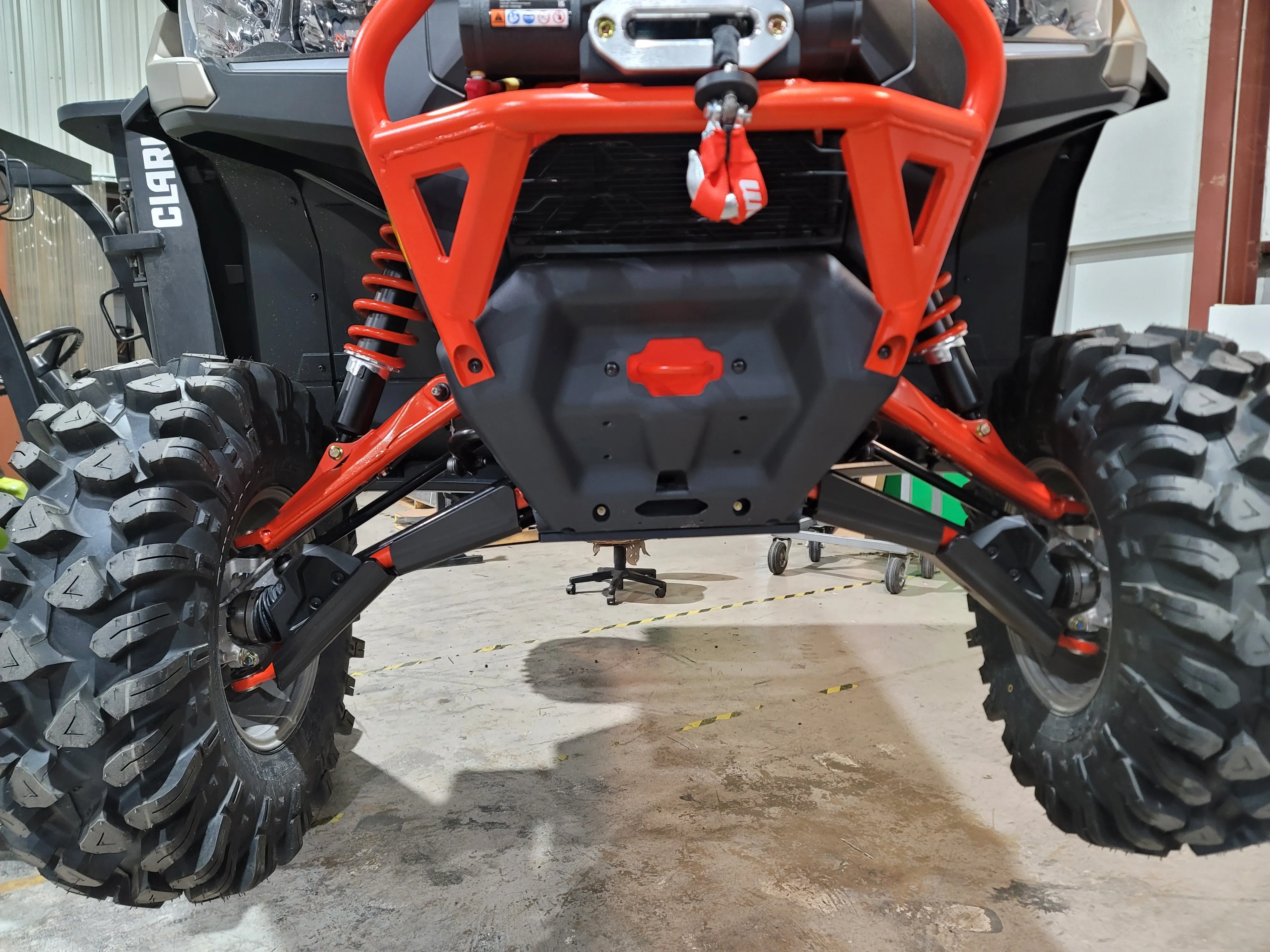 Trail Armor Can Am Defender Pro Lonestar, Can Am Defender X MR, Defender Max X MR, Defender DPS Cab, Defender Limited, Defender Max Limited, Defender Pro Limited, Defender Max Lonestar Cab iMpact A-Arm guards for FACTORY ARCHED A-ARMS