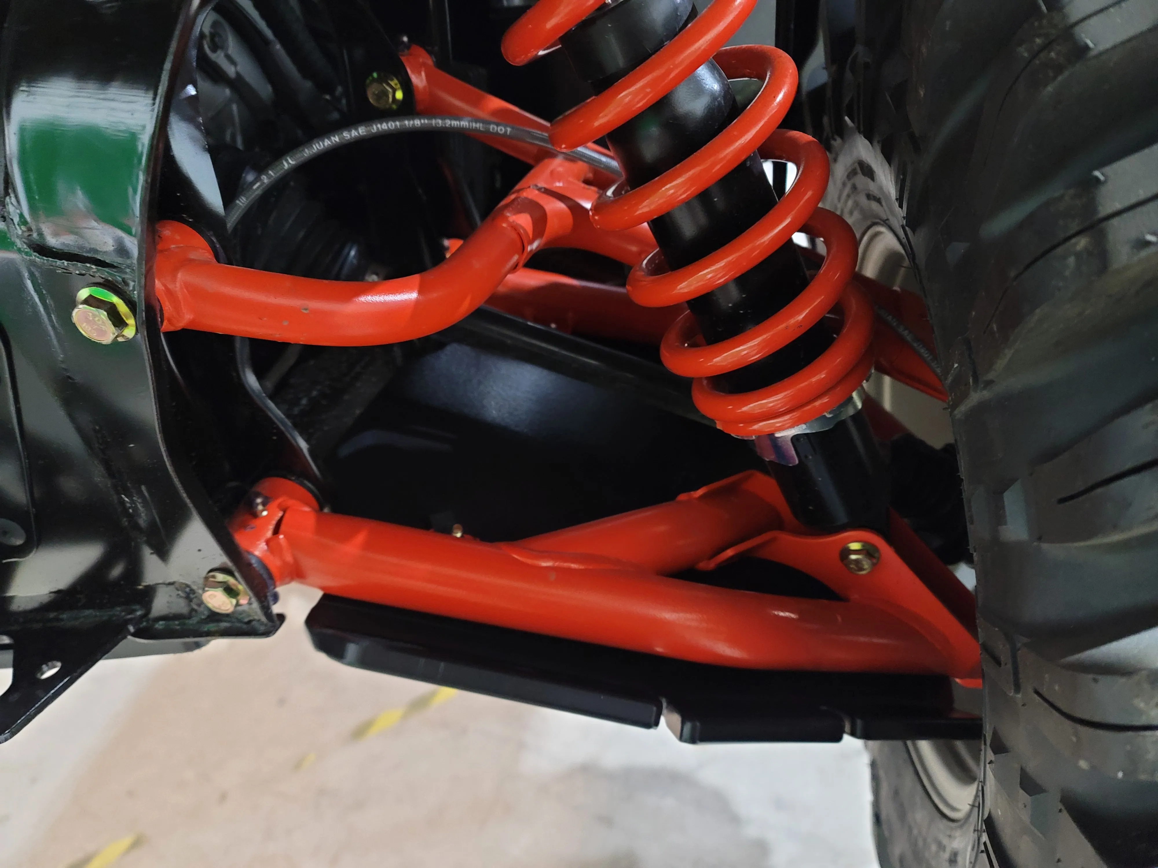Trail Armor Can Am Defender Pro Lonestar, Can Am Defender X MR, Defender Max X MR, Defender DPS Cab, Defender Limited, Defender Max Limited, Defender Pro Limited, Defender Max Lonestar Cab iMpact A-Arm guards for FACTORY ARCHED A-ARMS