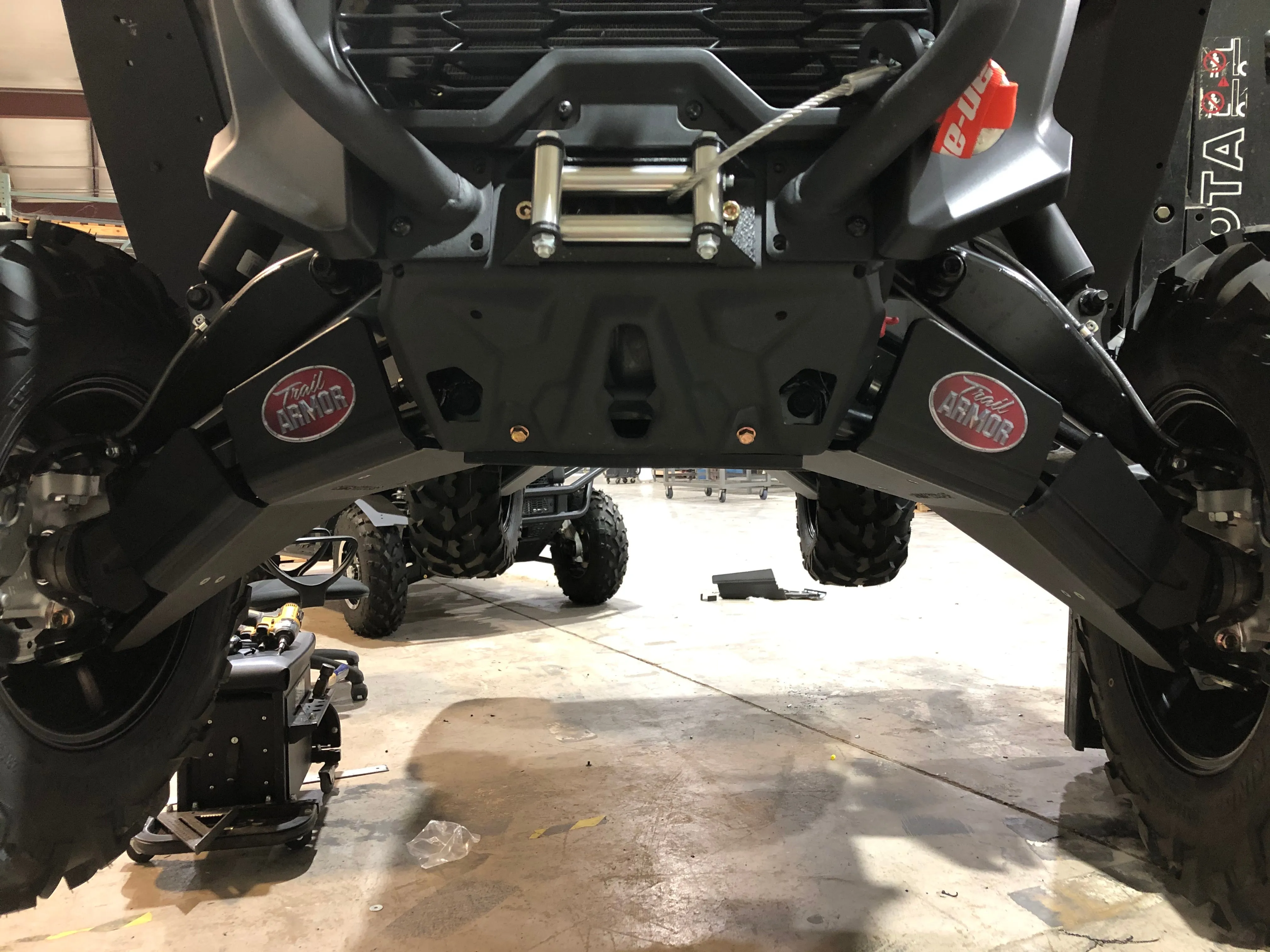 Trail Armor Can Am Maverick Sport X XC, Maverick Sport X MR, Maverick Sport X RC, Commander XT, Commander Max XT, Commander XT-P, Commander X MR and Commander Max XT-P  iMpact A-Arm Guards iMpact A-Arm Guards